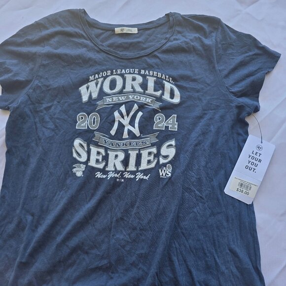 Woman 47 World Series Yankees Tee- Large - Picture 1 of 1